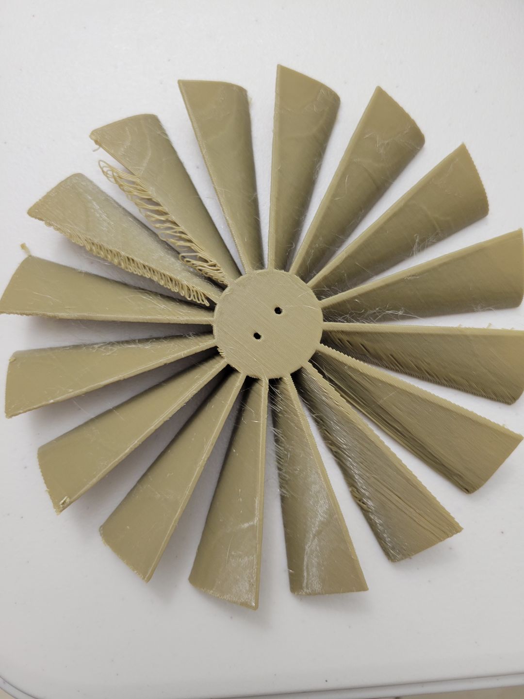 Customer photo review of Matte Red PETG Filament 1.75mm