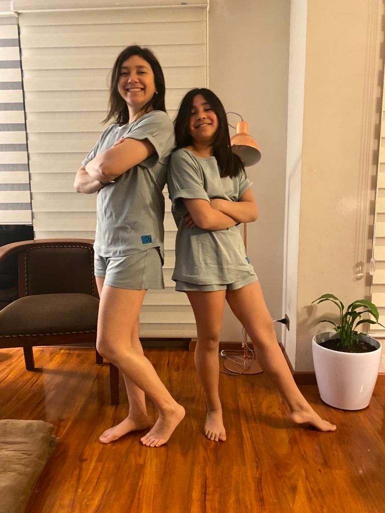 Customer photo review of Strand - Polera y Short Pima