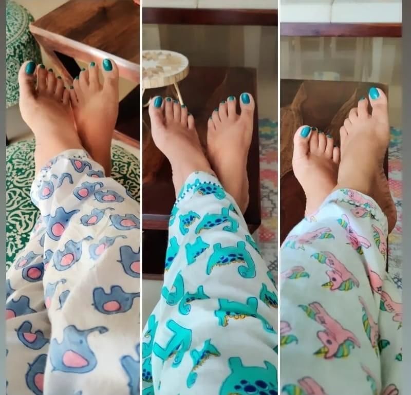 Customer photo review of Unicorn Soft Cotton Pajama Set