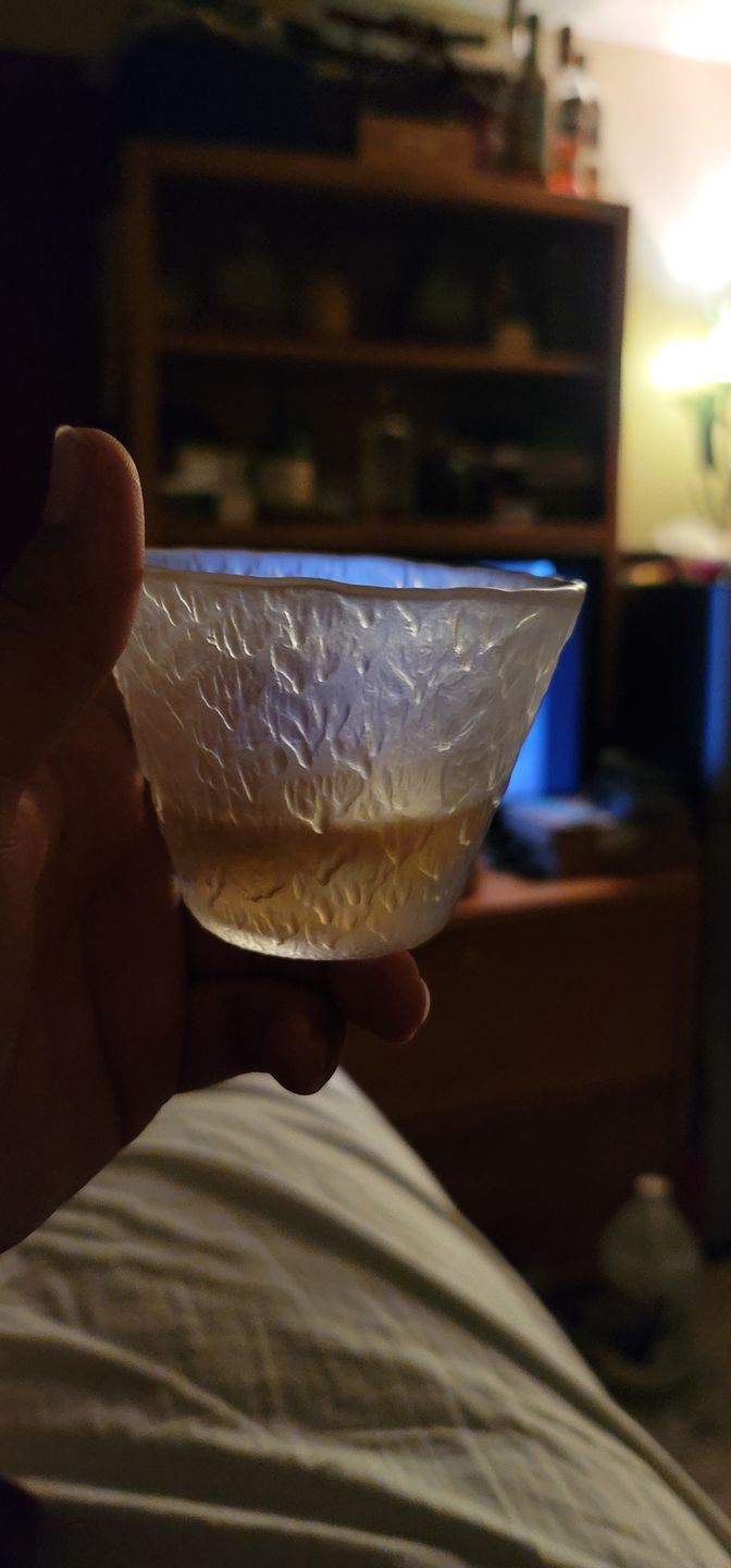 Customer photo review of Yuki - Japanese EDO Kiriko Whiskey Glass