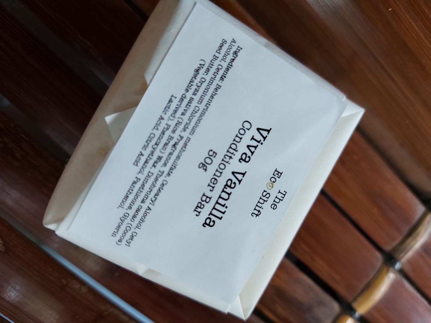 Customer photo review of Viva Vanilla | Conditioner Bar
