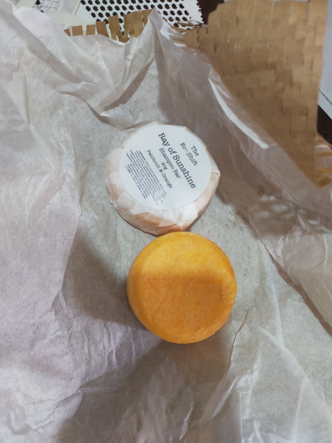 Customer photo review of Ray of Sunshine | Shampoo Bar