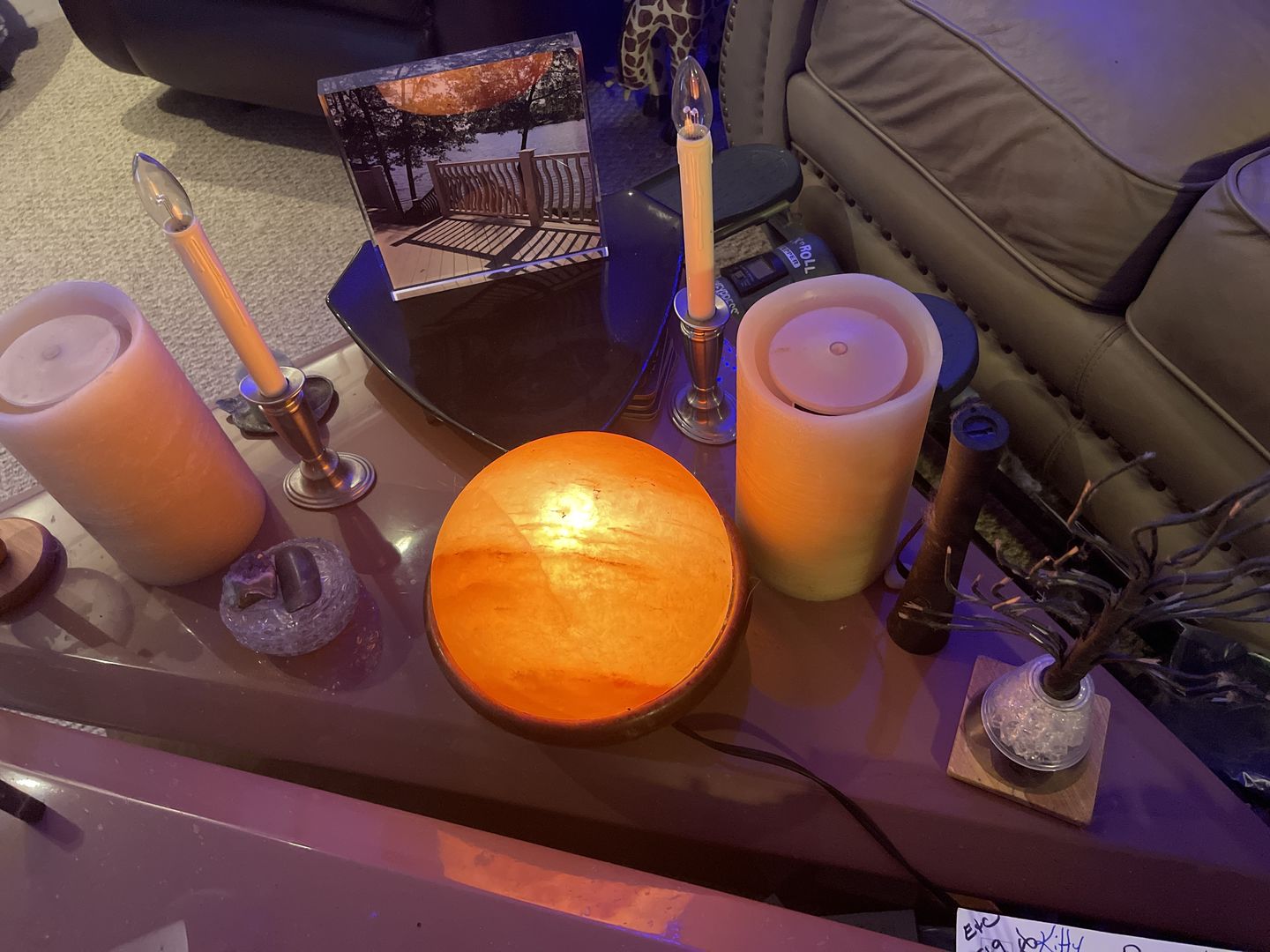Customer photo review of Himalayan Pink Salt Foot Dome - For Detoxing