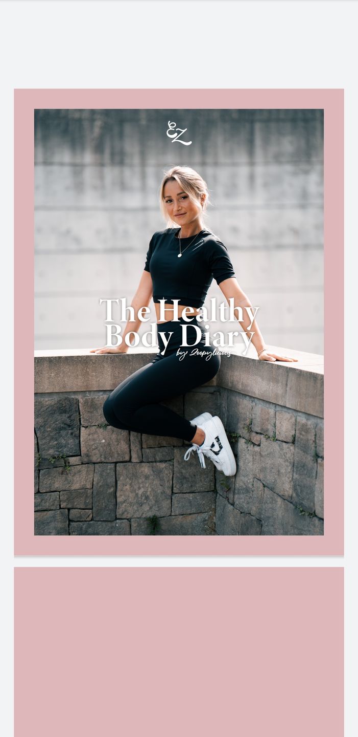Customer photo review of The Healthy Body Diary