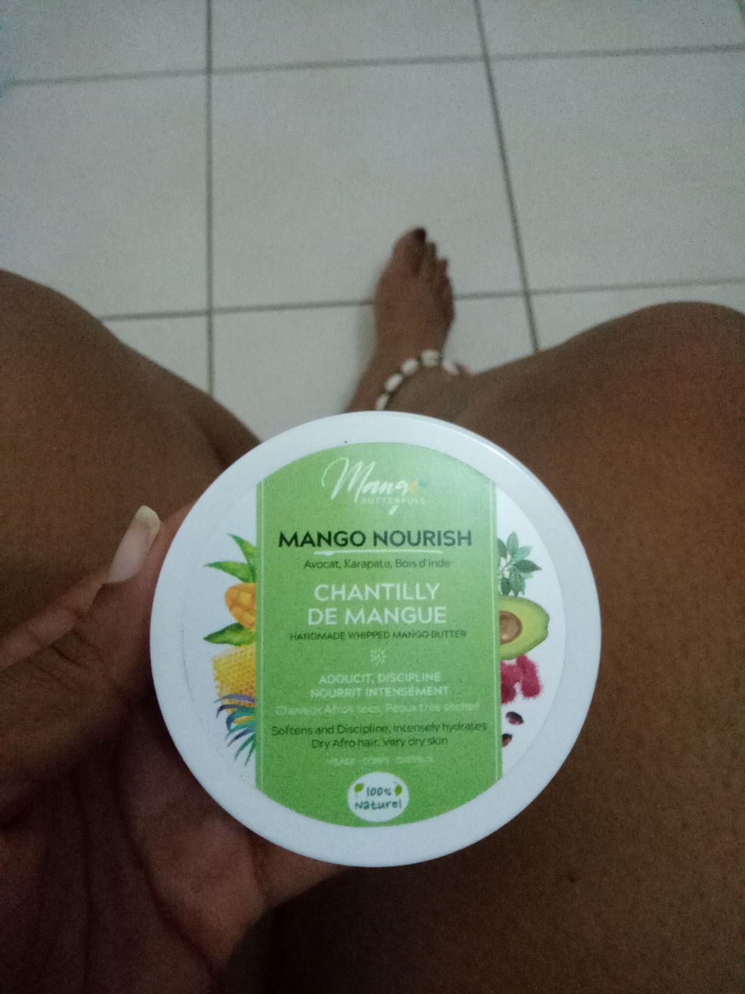Customer photo review of Chantilly de Mangue NOURISH