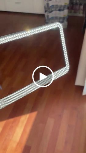 Customer photo review of Bling Number Plate Frames