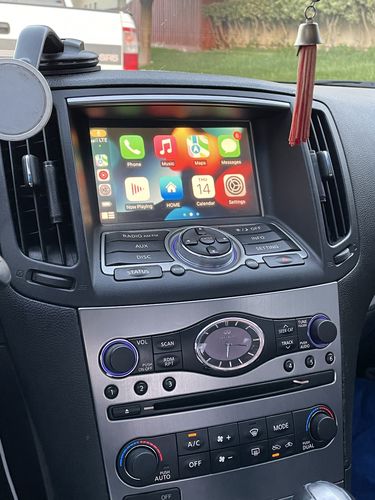 Customer photo review of Infiniti G37 2007-2013 Apple CarPlay & Android Auto OEM Integration