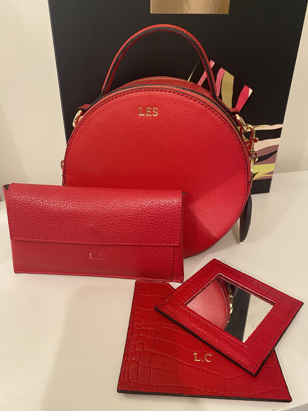 Customer photo review of Leather Lady Wallet