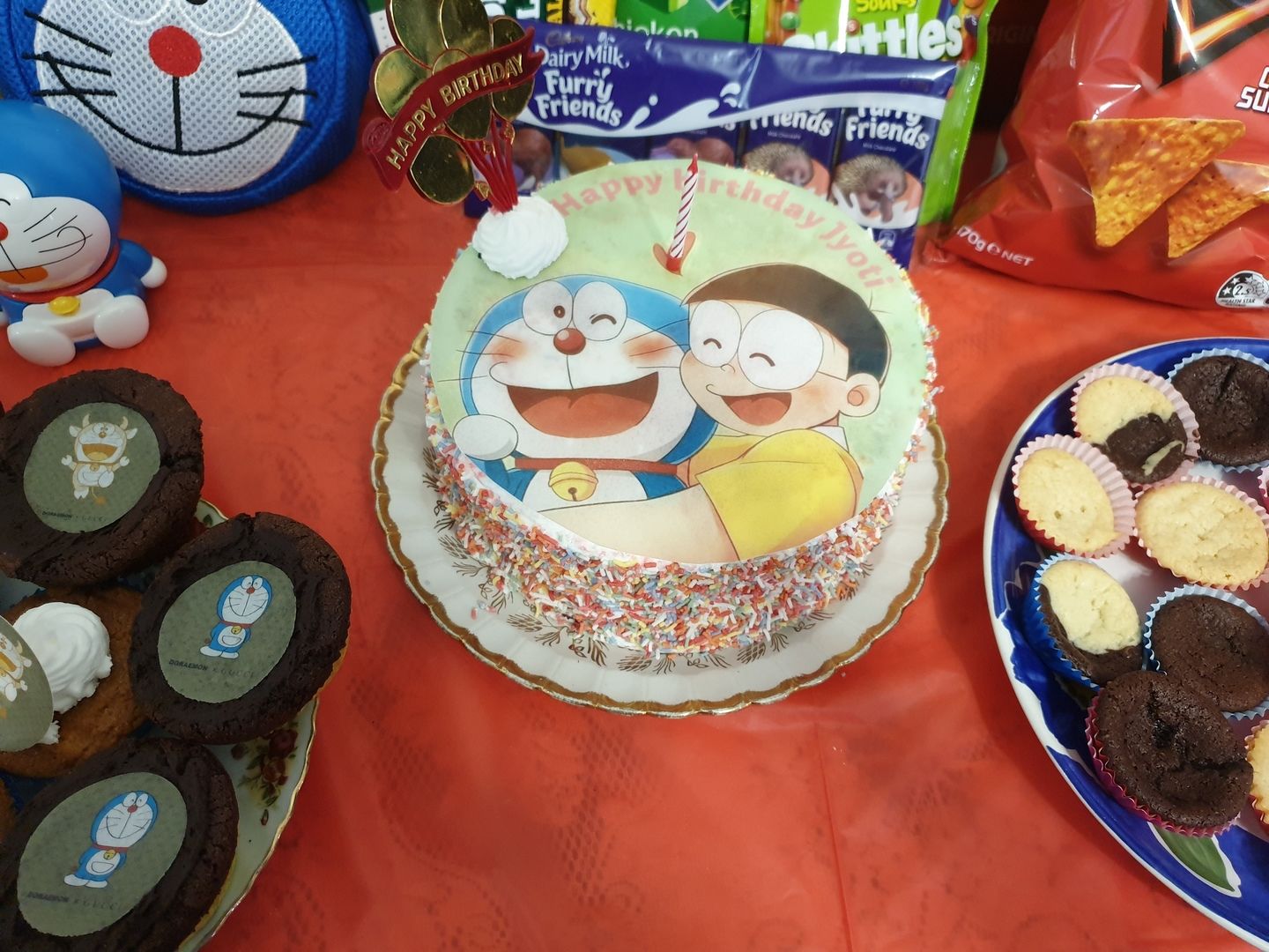 Customer photo review of Wafer Paper Personalised Edible Image