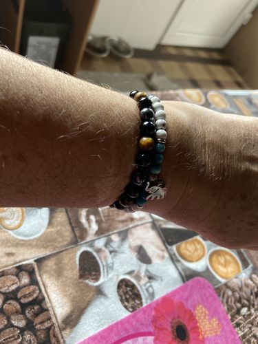 Customer photo review of COLLIER  AMBRE (modèle unique)