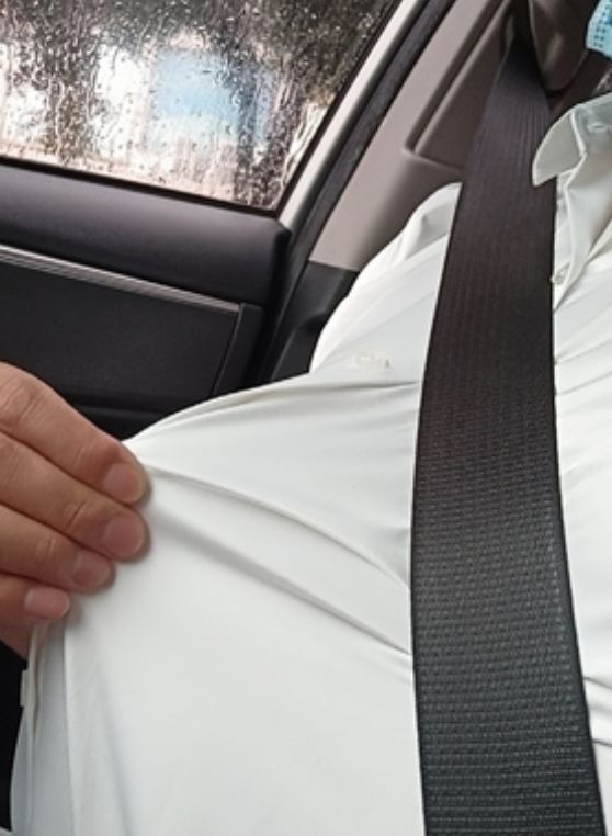 Customer photo review of Stretch Non-iron Anti-wrinkle Shirt
