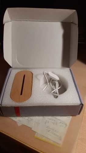 Customer photo review of מנורת ציור אישית