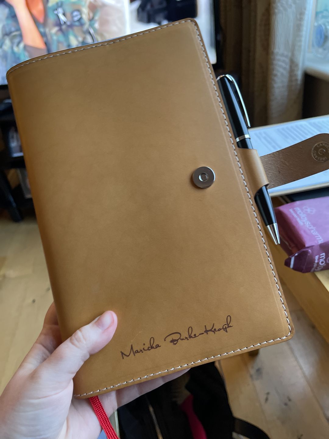 Customer photo review of Moleskine Diary
