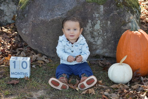 Customer photo review of American Flag Cowbaby Boots