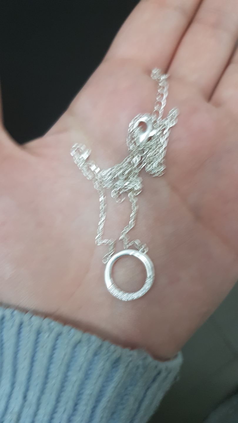Customer photo review of COLLAR LEA PLATA