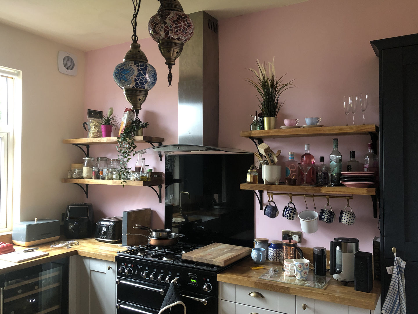 Customer photo review of 8 Inch Ironbridge Cast Iron Shelf Bracket