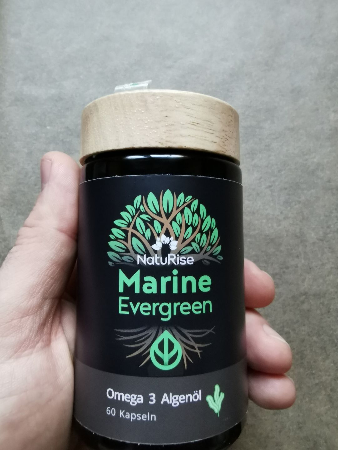 Customer photo review of Omega 3 Algenöl (60 Kapseln)