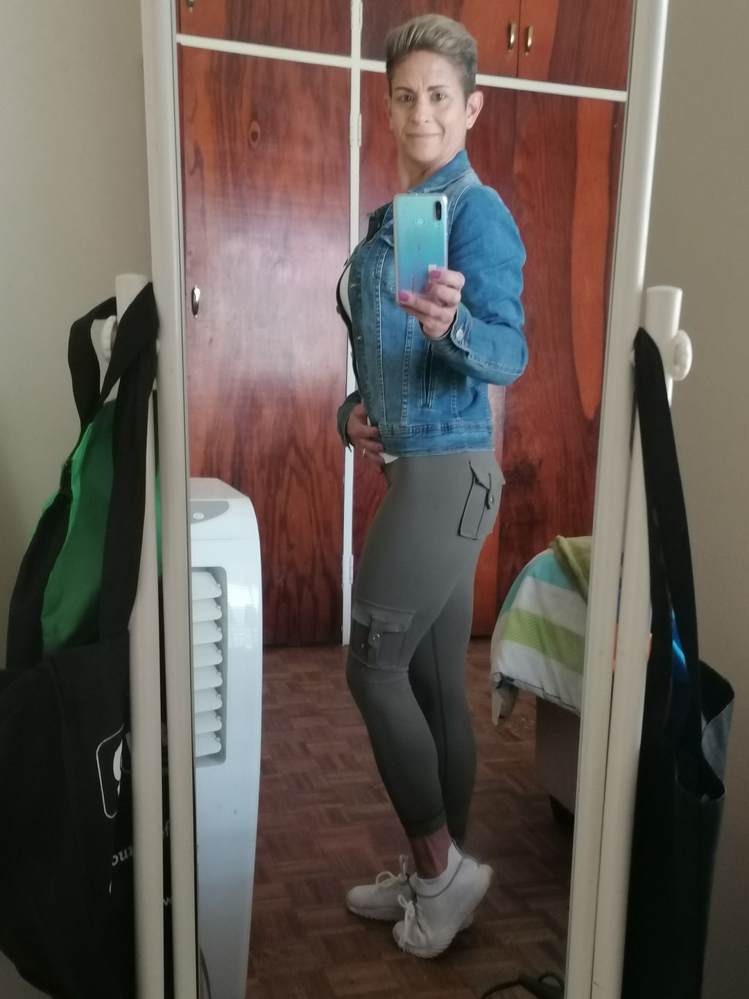 Customer photo review of GNT Cargo Leggings - Olive