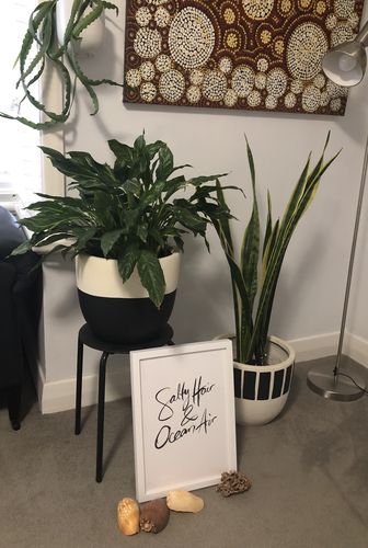 Customer photo review of Salty Hair & Ocean Air | Hand scripted