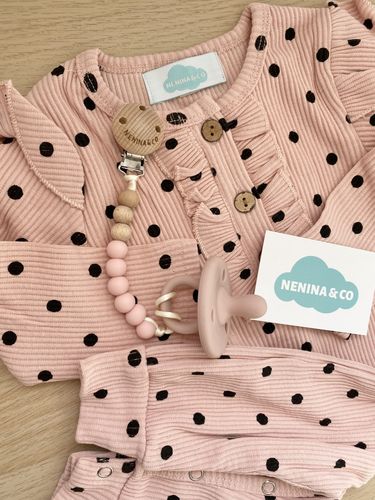 Customer photo review of Pelele Vintage Pink Nenina & Co