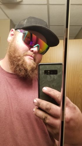 Customer photo review of Blank Trucker - Black