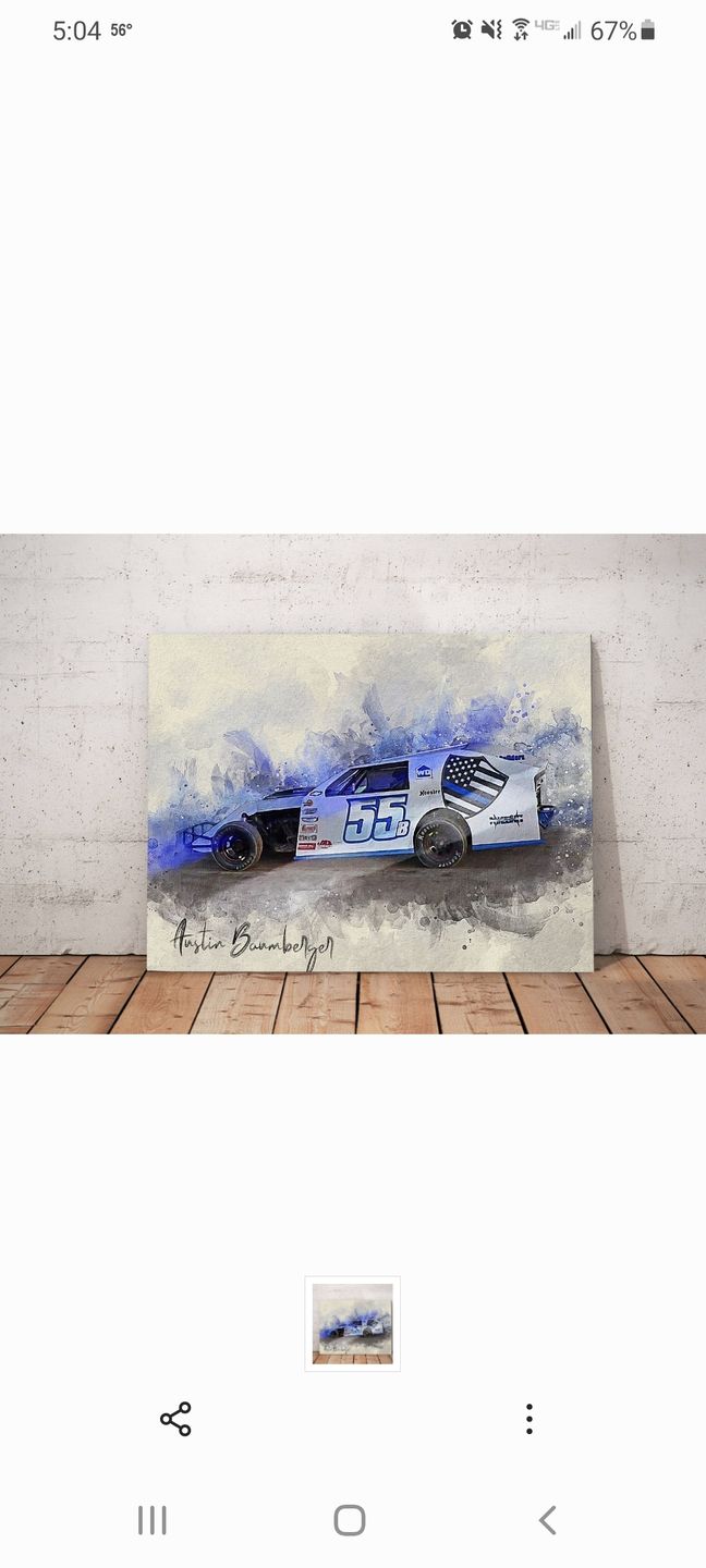 Customer photo review of Personalized Car photo Painting