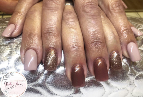 Customer photo review of Gel polish Studios Didier  iced cappuccino  8ml