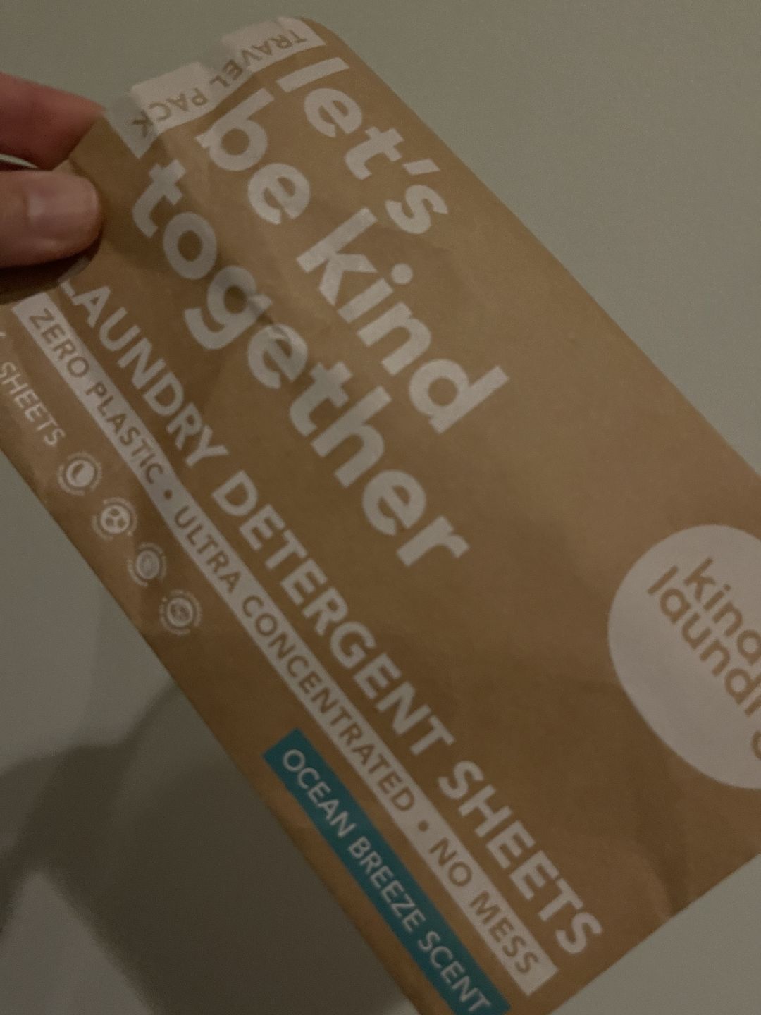 Customer photo review of Travel Pack - Ocean Breeze (6 Sheets/Loads)