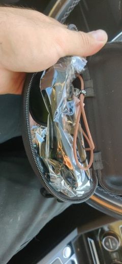 Customer photo review of Cloudray 1064nm Style A Fiber Laser Safety Goggles