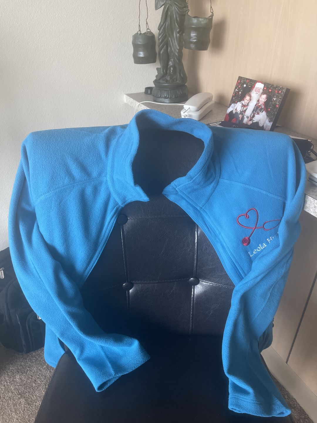 Customer photo review of EB225 Eddie Bauer® Ladies Full-Zip Microfleece Jacket