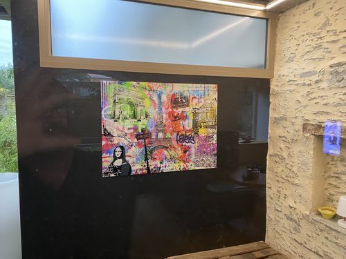 Customer photo review of Tableau Pop Art Paris