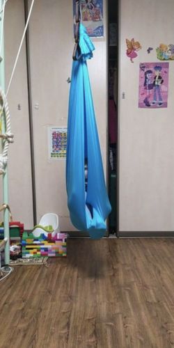 Customer photo review of Tuchschaukel Kinder