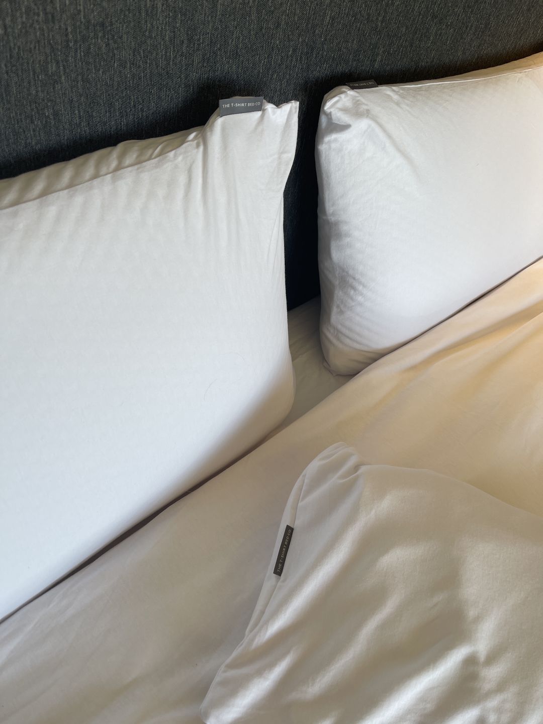 Customer photo review of Scandinavian White Duvet Cover Set