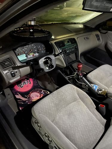 Customer photo review of Demon Slayer Nezuko Car Floor Mats Custom Moonlight Anime Car Accessories
