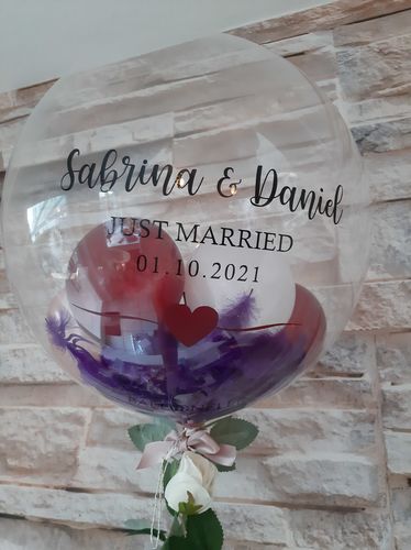 Kundenbewertung mit Foto zu BALLOONIZER - Ballon Konfigurator