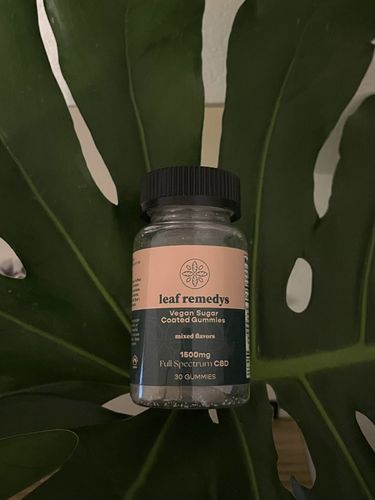 Customer photo review of 1500mg CBD Gummies mixed flavors