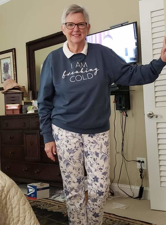 Customer photo review of I Am Freaking Cold