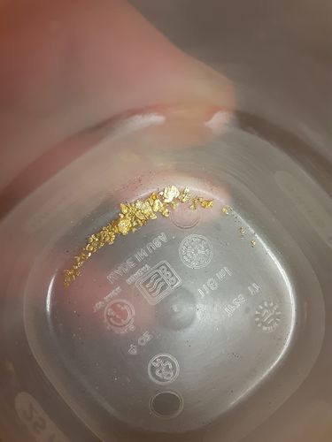 Customer photo review of NUGGET RESERVE 'CLUNKER' - Gold Panning Paydirt