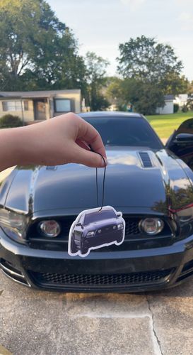 Customer photo review of Two Custom Air Fresheners