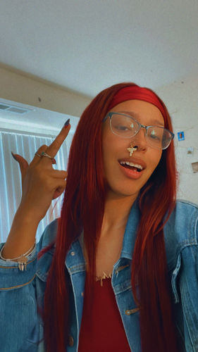 Customer photo review of Uzi Nose Cuff