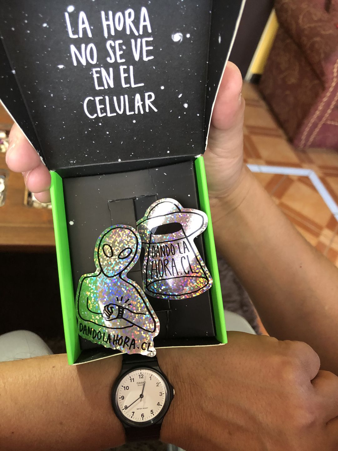 Customer photo review of Reloj Casio Vintage MQ-24-7BLDF Blanco Números
