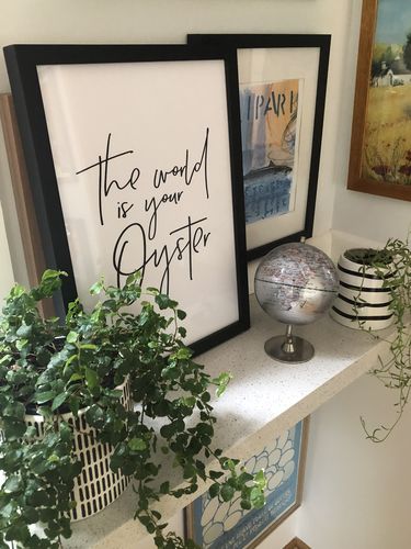 Customer photo review of The World Is Your Oyster