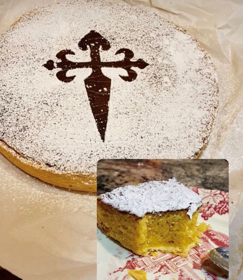 Customer photo review of Tarta de almendra del Camino