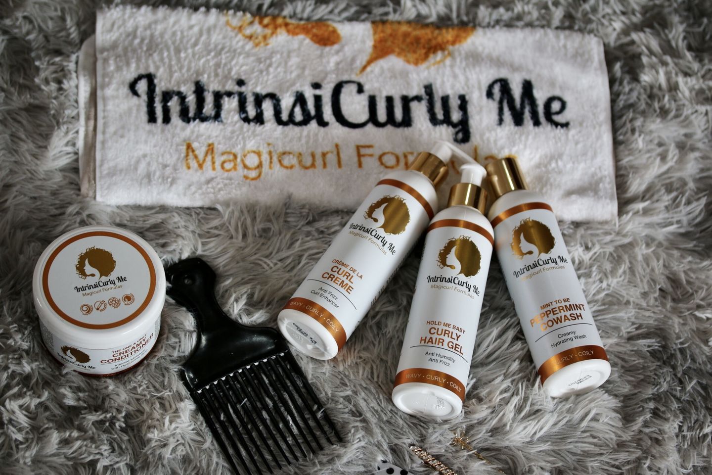 Customer photo review of Scrunching Microfibre Towel