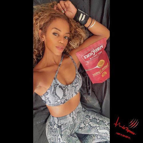 Customer photo review of Peanut Better Whey Protein Isolate