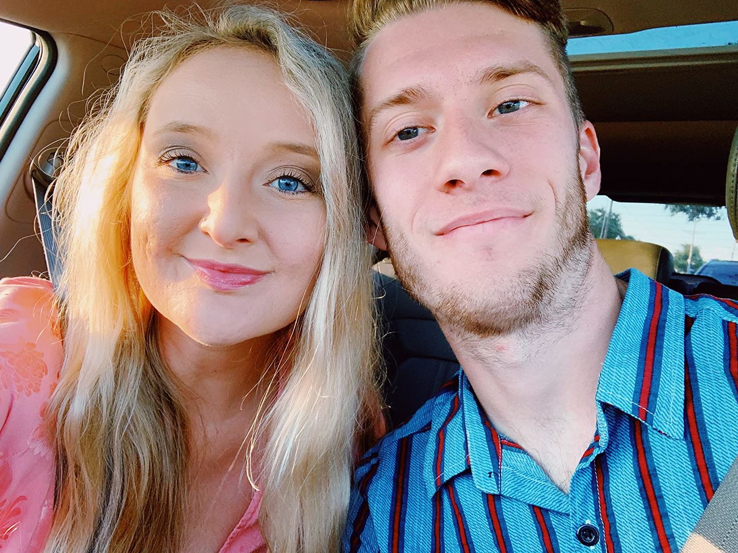 Customer photo review of Men's Casual Short Sleeve Striped Shirt