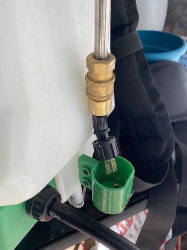 Customer photo review of Flowzone Sprayer Nozzle