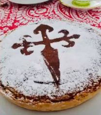 Customer photo review of Tarta de almendra del Camino