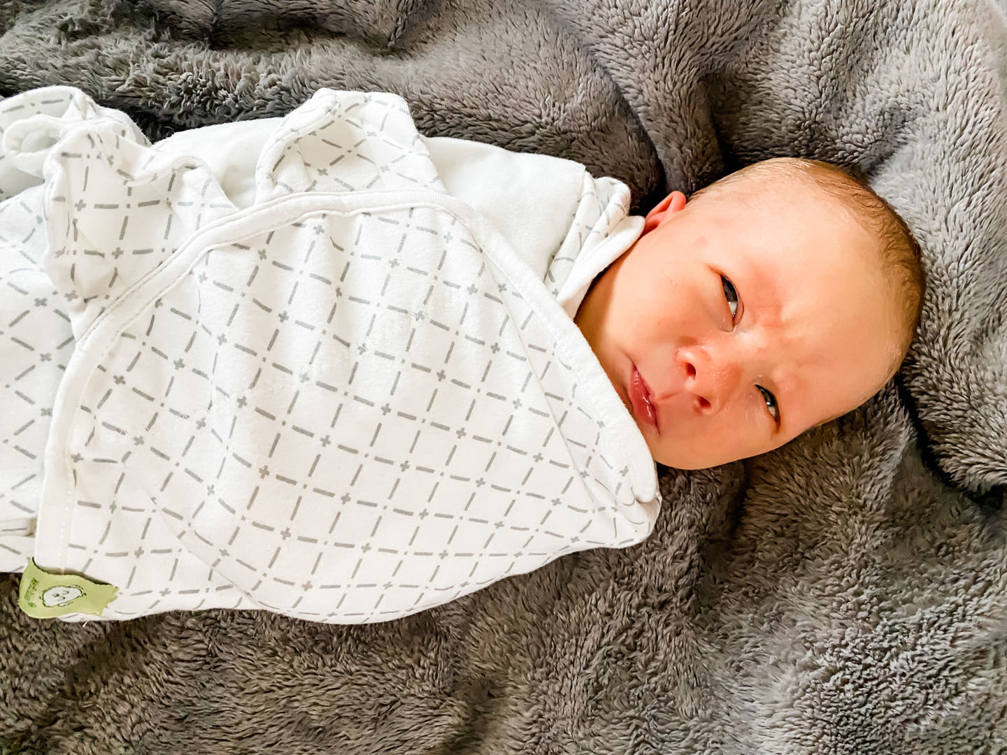 Customer photo review of 3-Pack SOOTHE Swaddle Wraps