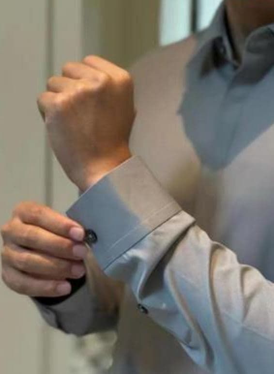 Customer photo review of Stretch Non-iron Anti-wrinkle Shirt